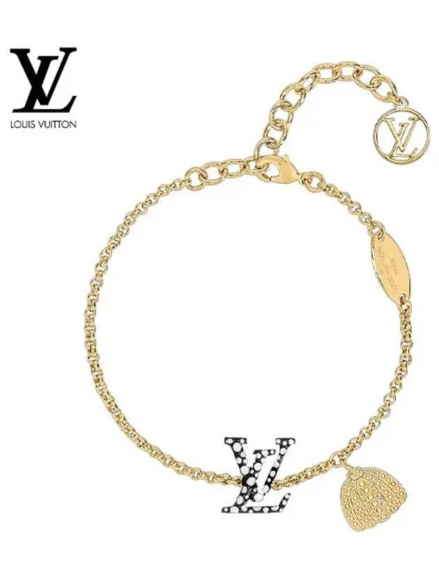 YK Iconic Infinity Dot Bracelet Gold