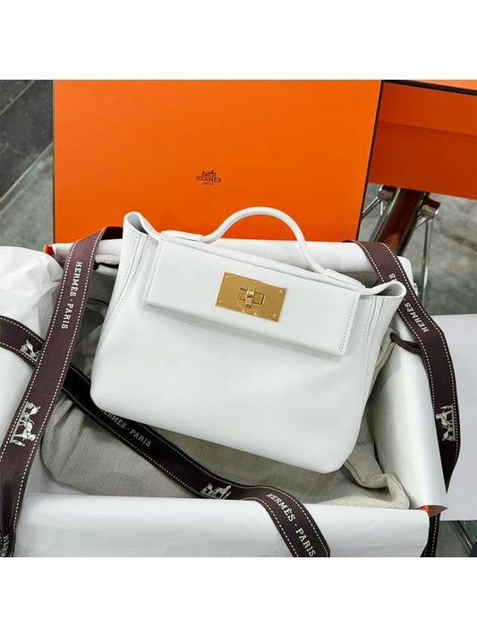 24 24 21 Bag New White W Engraved H082153CCBI