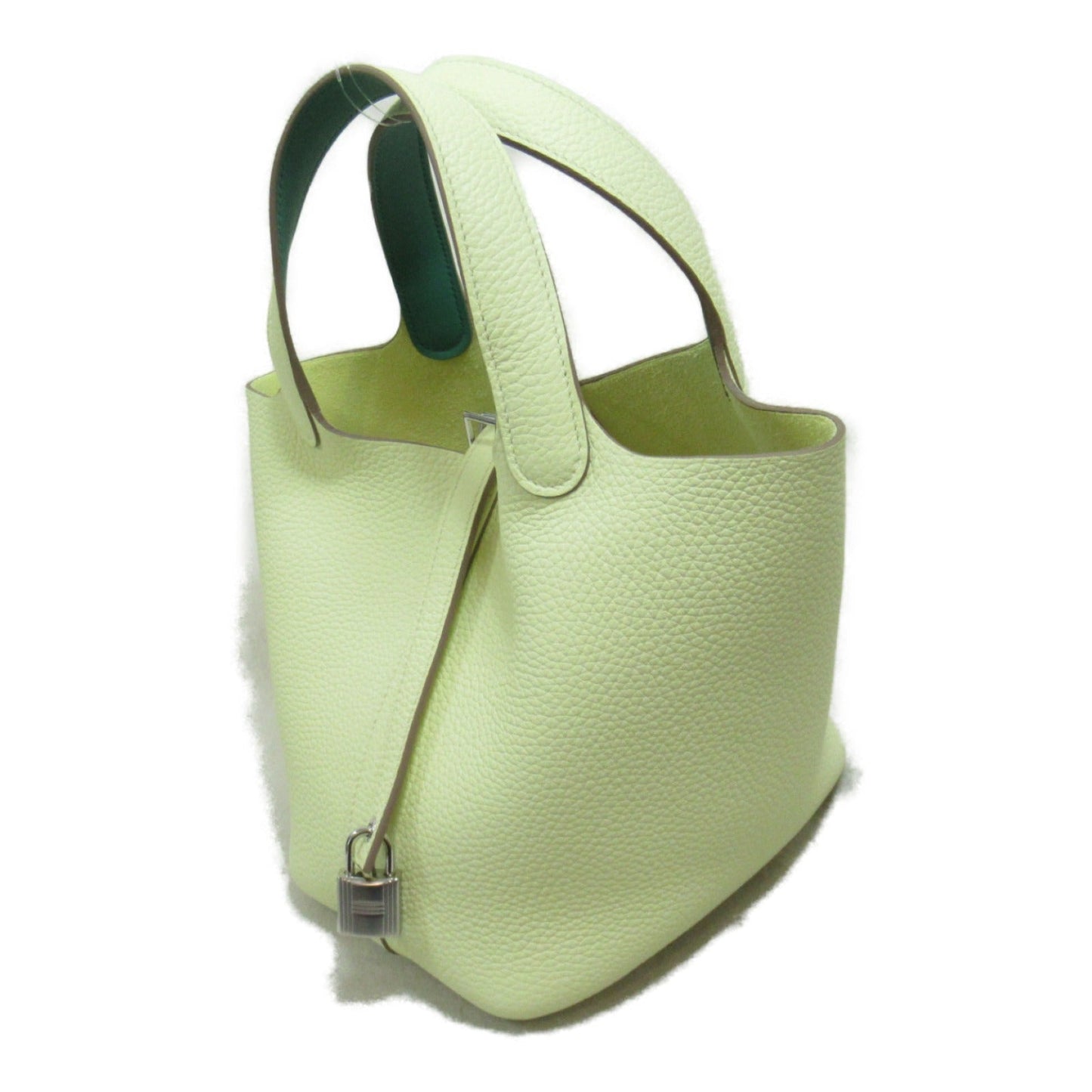 Hermes Picotin Lock PM Handbag Handbag Handbag Handbags Leather  clement  Green John Milton/Velve