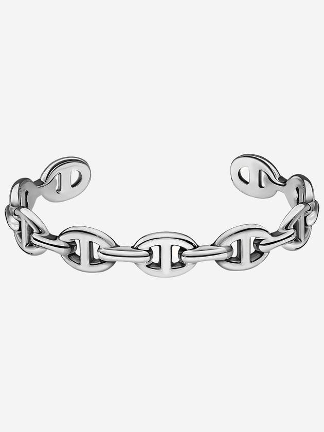 Hermes Medium Chaine D'ancre Enchainee Bracelet Sterling Silver