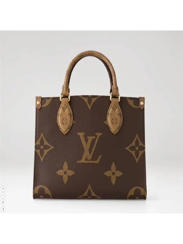 Women's Onthego PM Monogram Tote Bag Brown