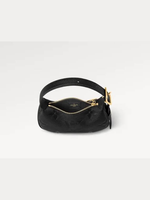 Bag Mini Chain Wallet Shoulder Tote Moon Monogram Empreinte Embossed Grain Cowhide Black M82391