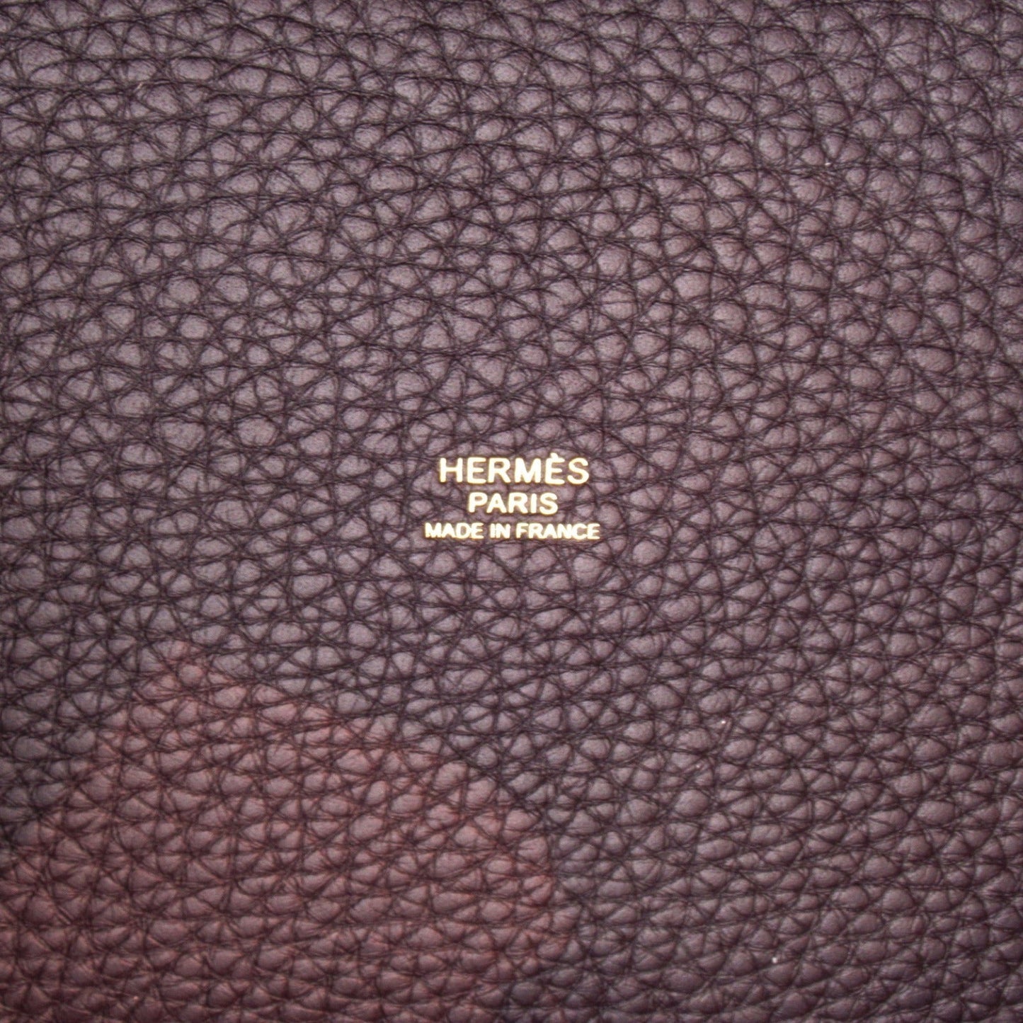 Hermes Picotin Lock PM Handbag Handbag Handbag Leather  Claimans  Brown Dark Brown Collector