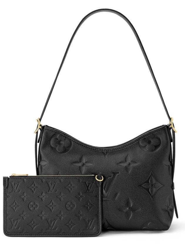 Women's Carryall PM Monogram Shoulder Bag Black