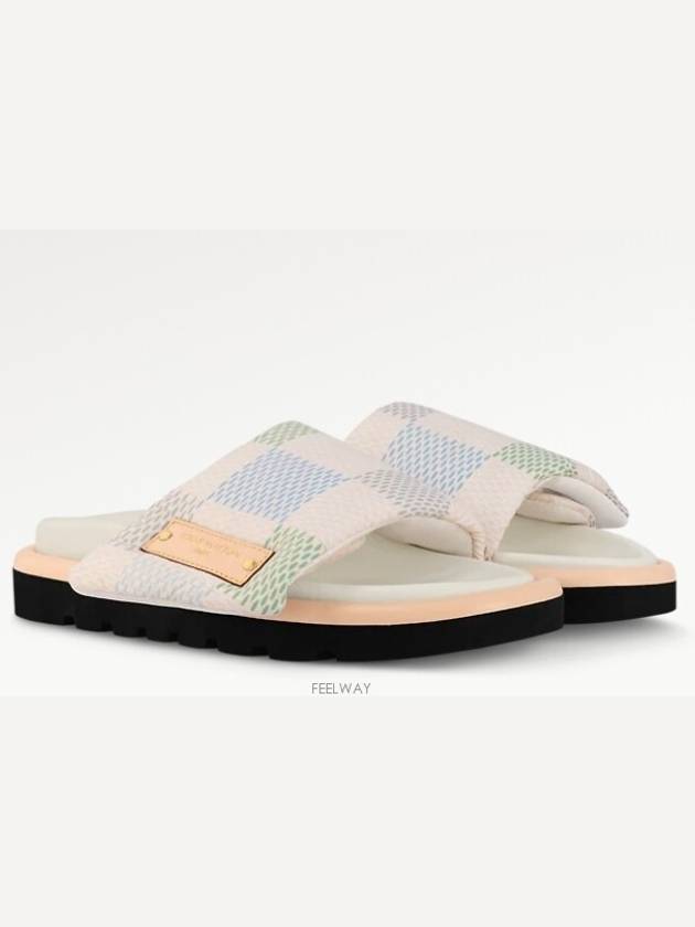 1ACTWN NEW Full Pillow Flat Comfort Mule Sandals