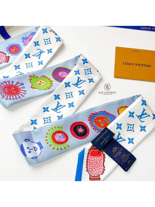 Yayoi Kusama Face BB Bandeau Blue Claire