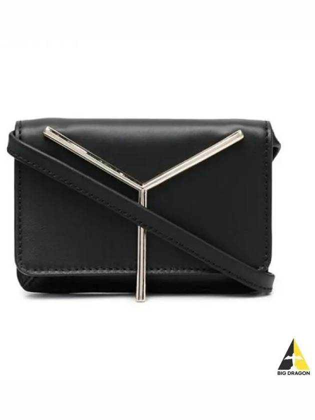 Y PROJECT Women s Logo Mini Cross Bag Black WBAG16 S27