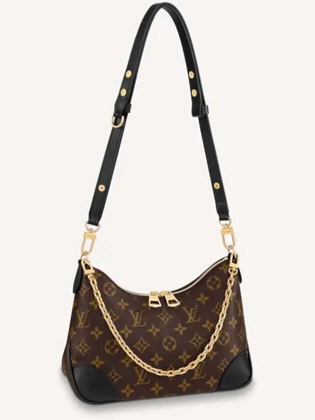 Women's Monogram Boulogne Shoulder Bag Brown