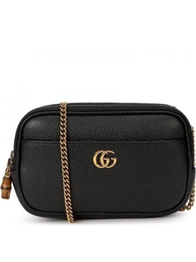 Bamboo Double G Super Mini Bag Black