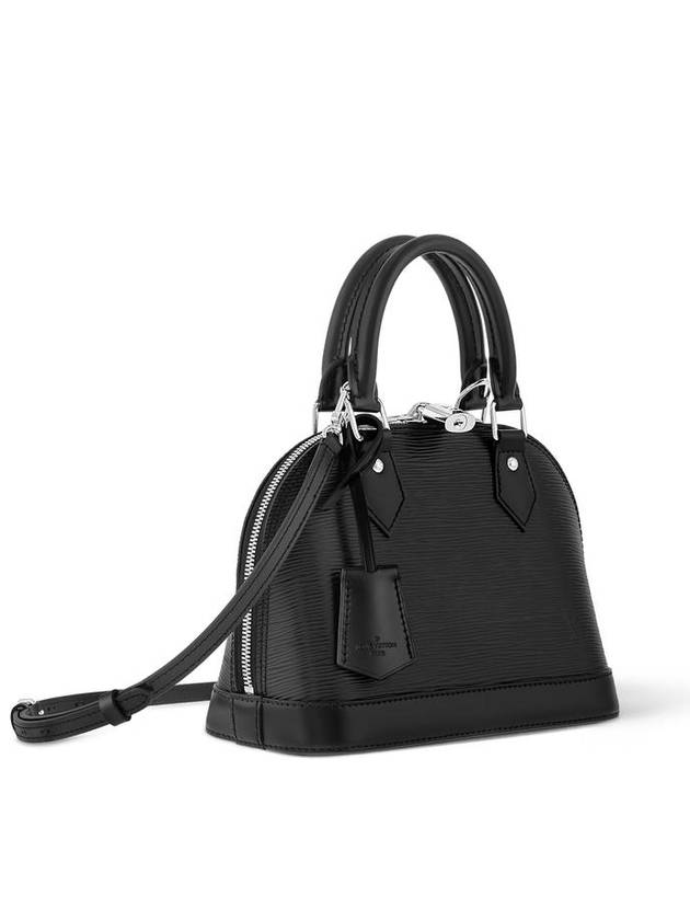 Alma BB Epi Shoulder Bag Black