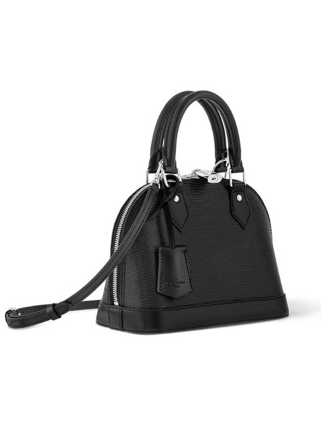 Alma BB Epi Shoulder Bag Black