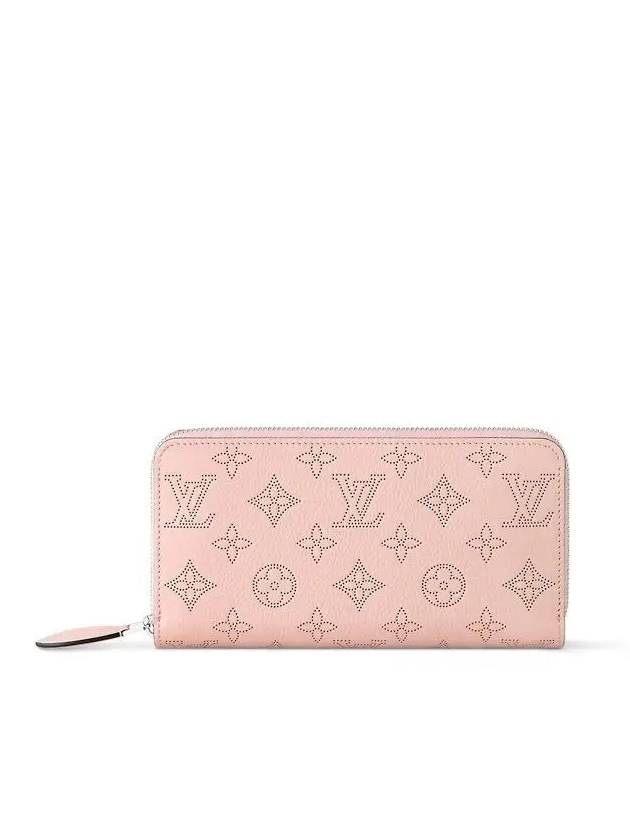 Zippy Mahina Leather Long Wallet Rose Jasmine