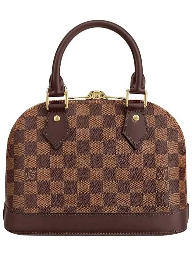 Alma BB Damier Eben Tote Bag