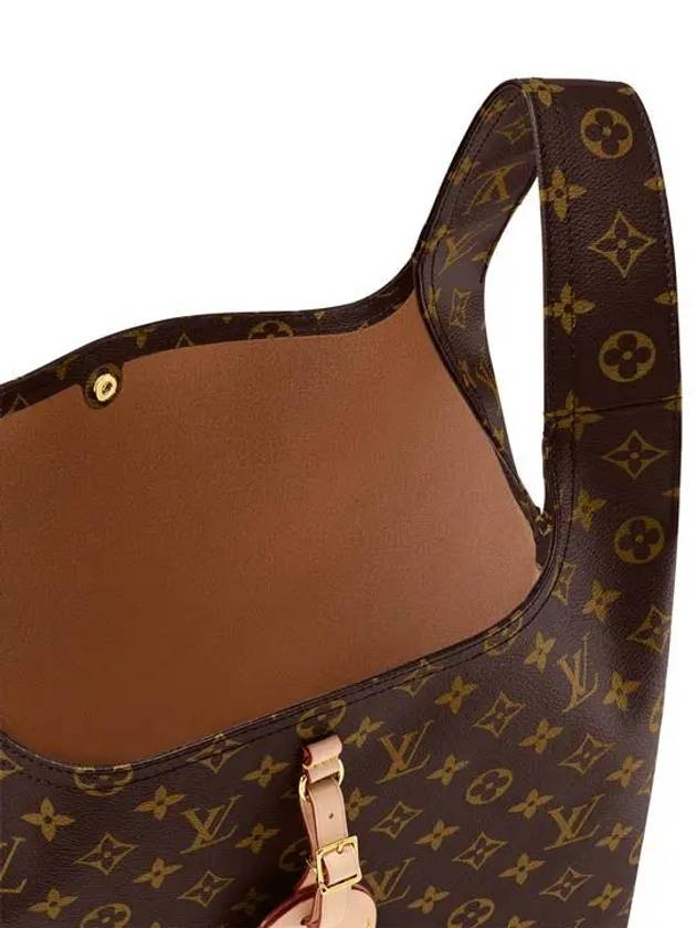 Atlantis GM Monogram Canvas Tote Bag Brown