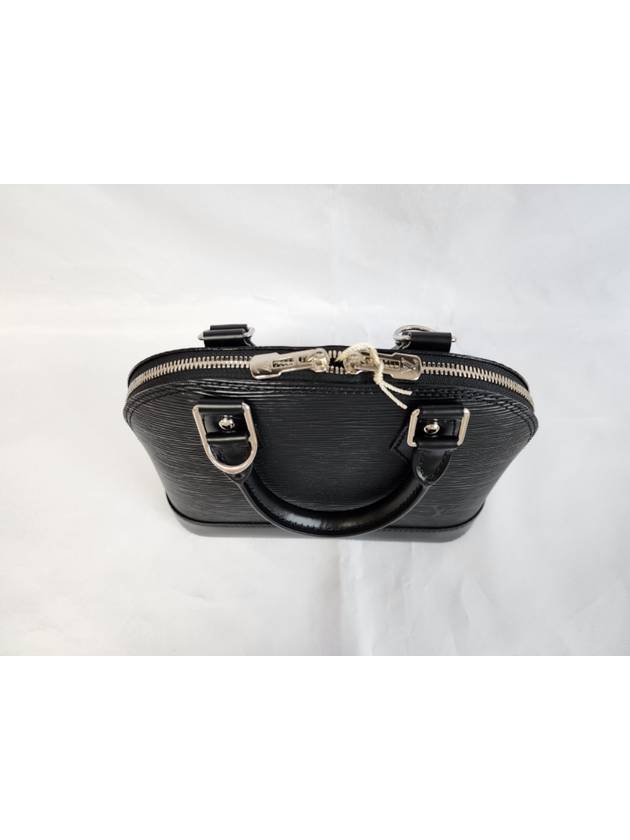 Alma BB Epi Shoulder Bag Black