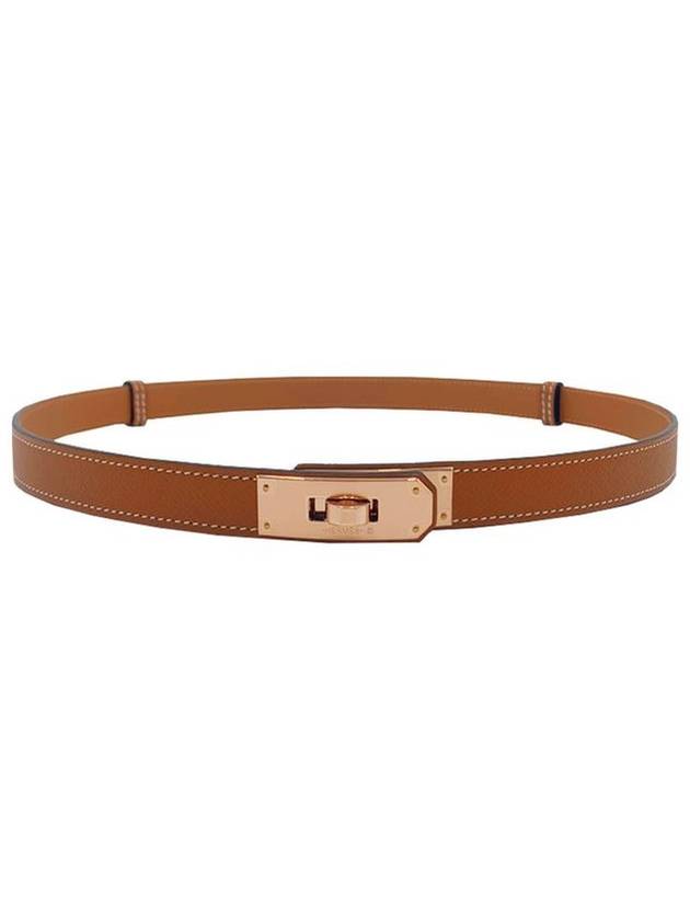 Women's Kelly 18 Rose Gold Belt Gold