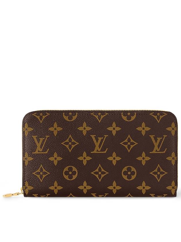 Ziphy Organizer Monogram Long Wallet Brown