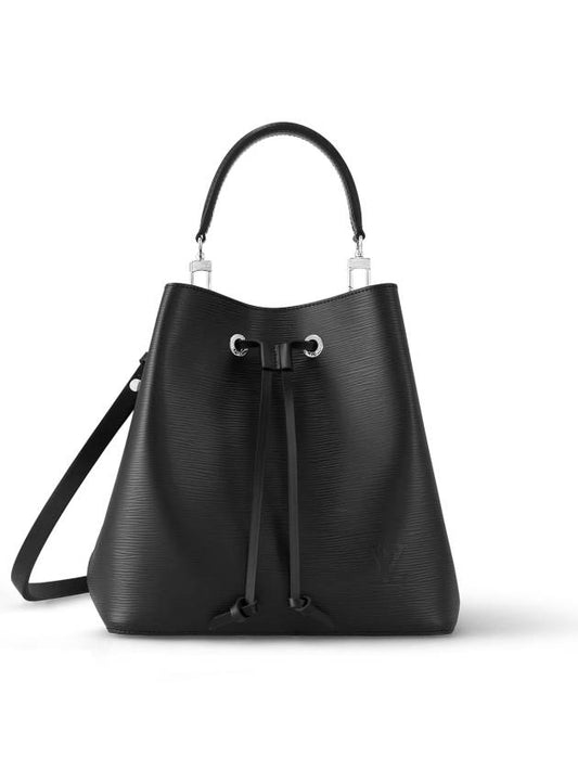 Women's Neonoe Epi Bucket Bag Black