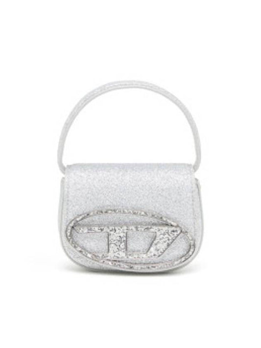 24SS 1DR XS Glitter Mini Cross Bag X08709P0787 H0535 Silver