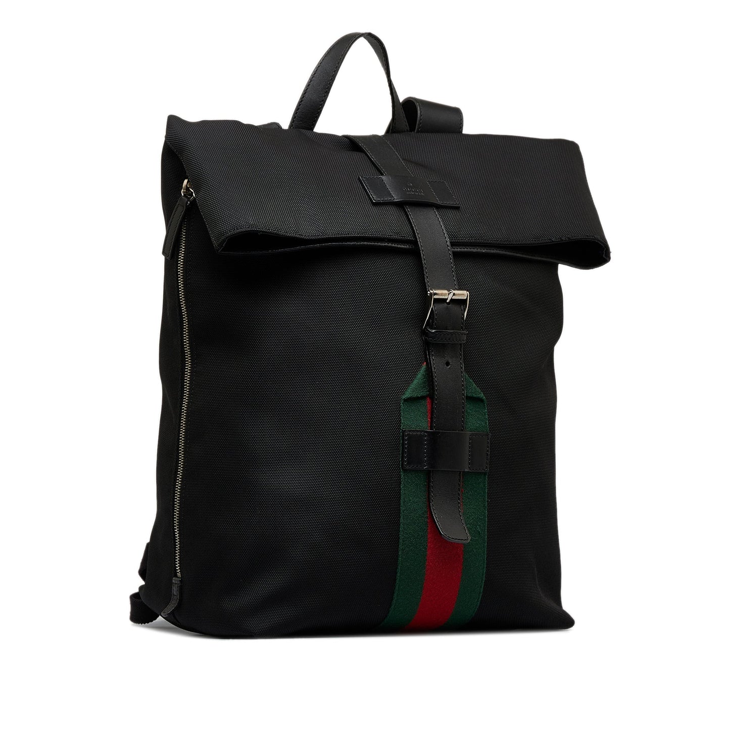 GUCCI Techno Web Fold Over Backpack