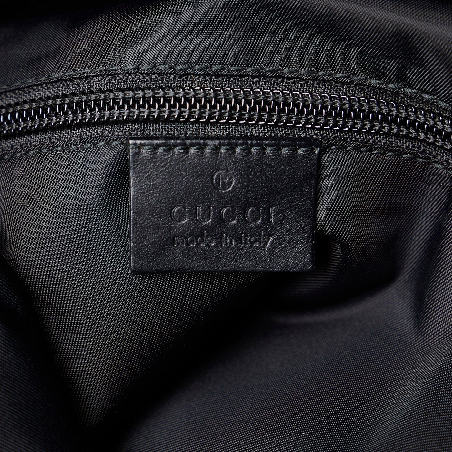 GUCCI Techno Web Fold Over Backpack