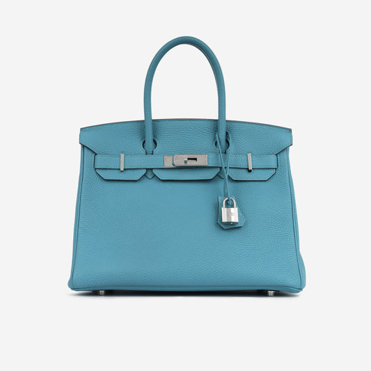 Hermes Birkin 30 - Bleu Izmir