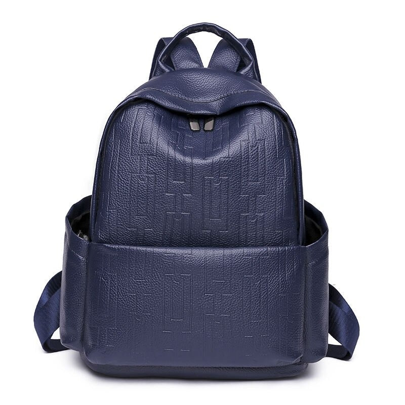 Women's Leather Retro Travel Backpack