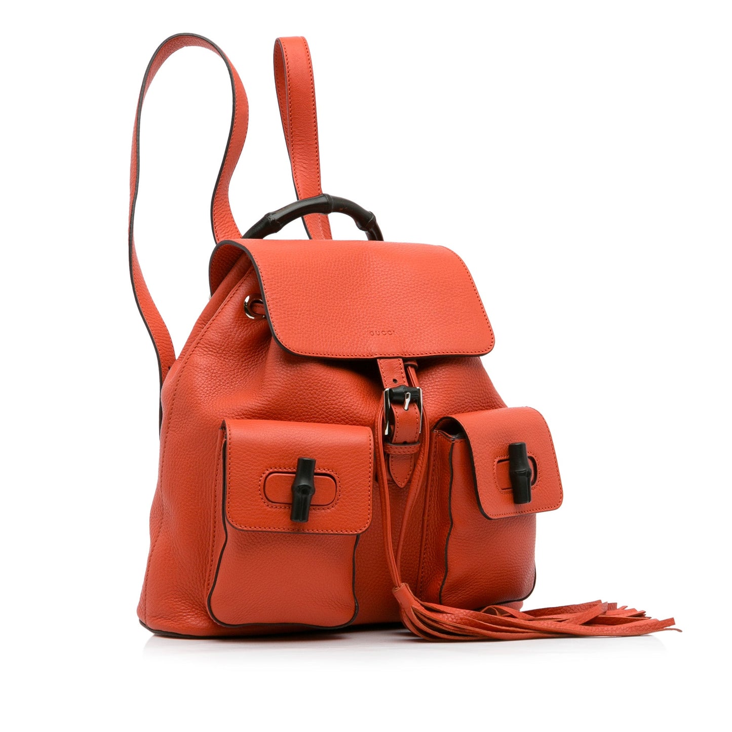 Gucci Bamboo Backpack Orange