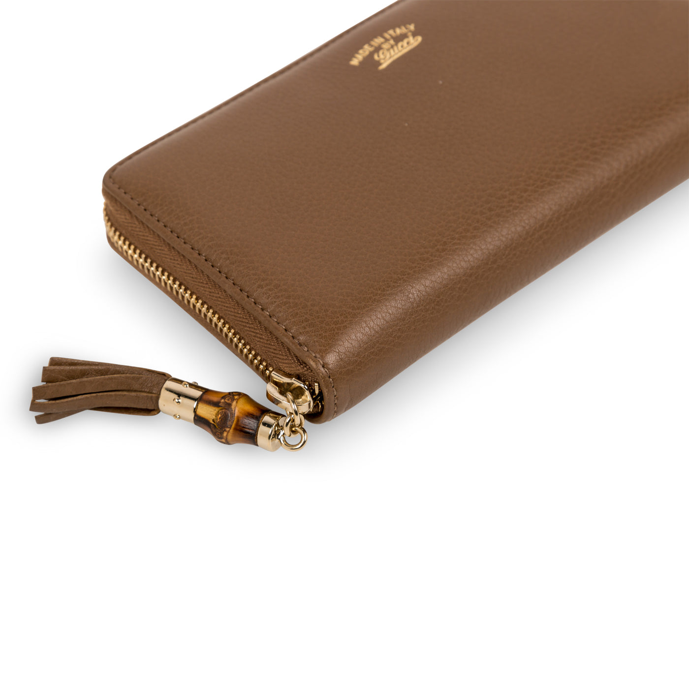 Bamboo Zip-Around Wallet