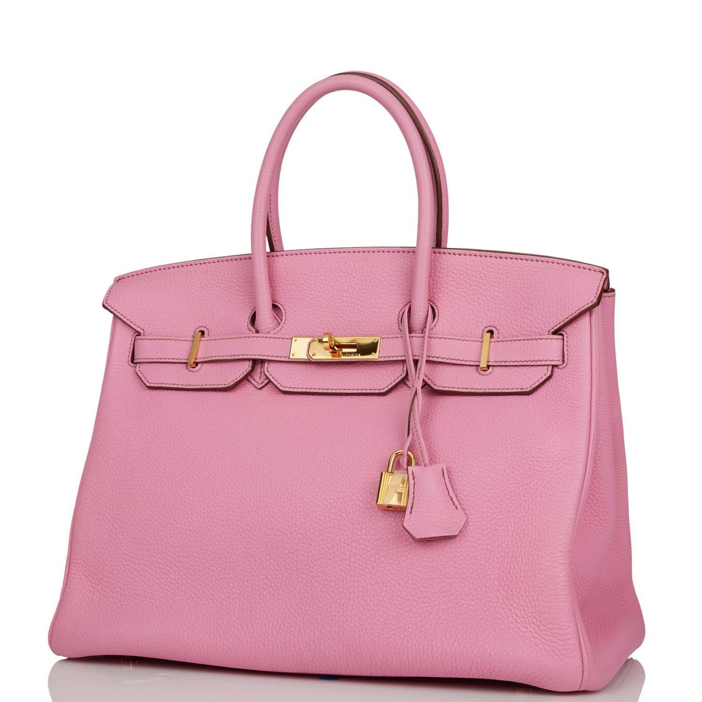 Hermes Birkin 35 Bubblegum Togo Gold Hardware