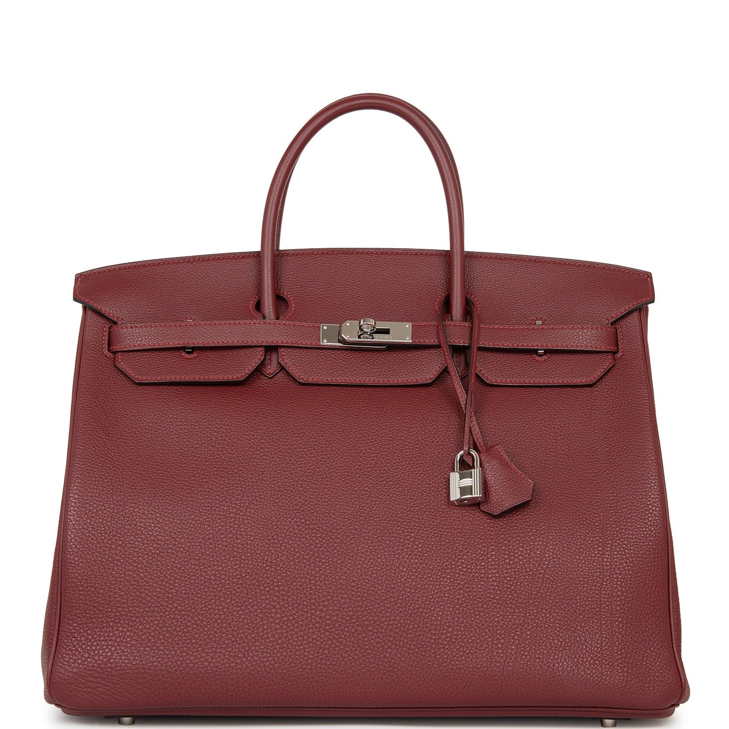 Hermes Birkin 40 Rouge H Togo Palladium Hardware