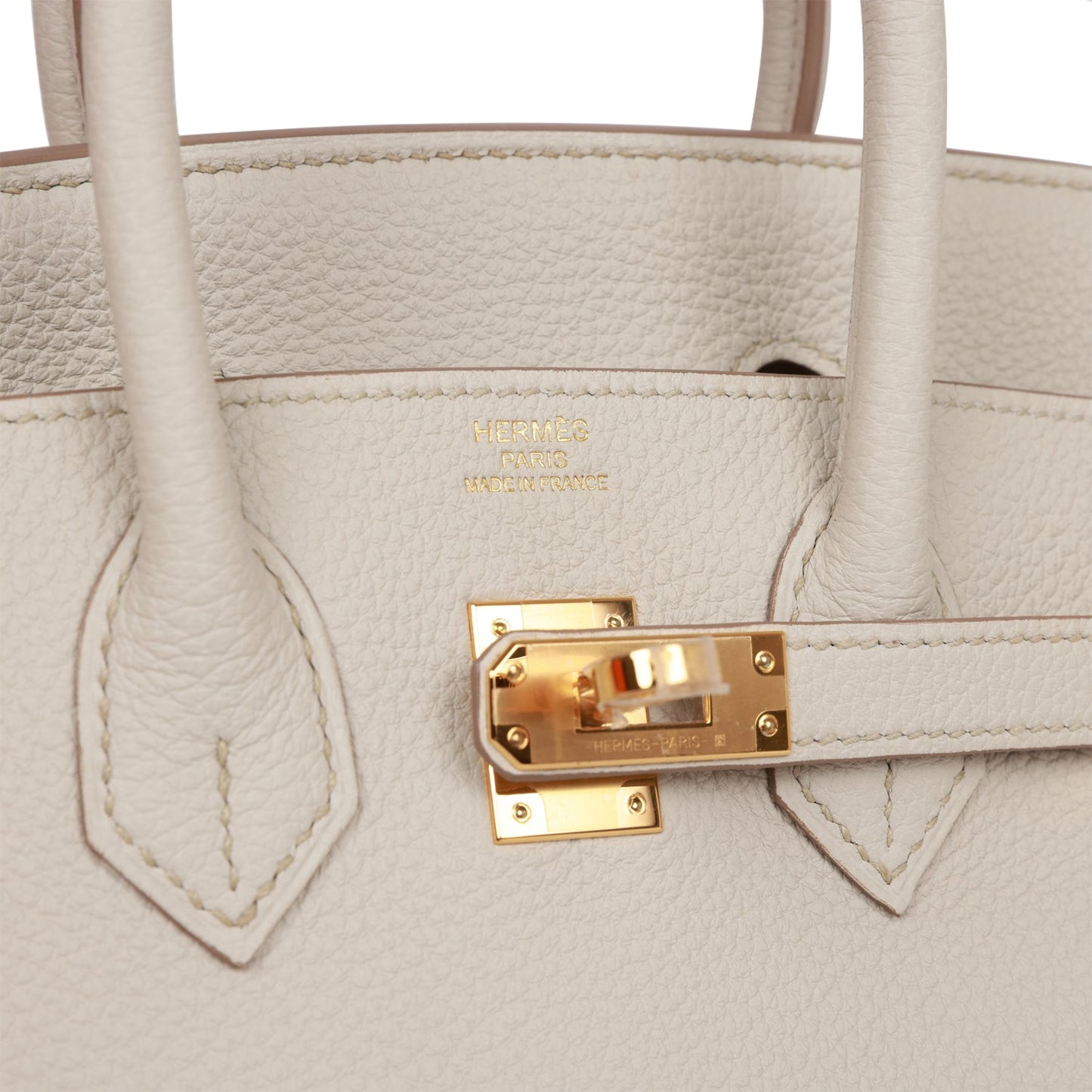 Hermes Birkin 25 Beton Togo Gold Hardware