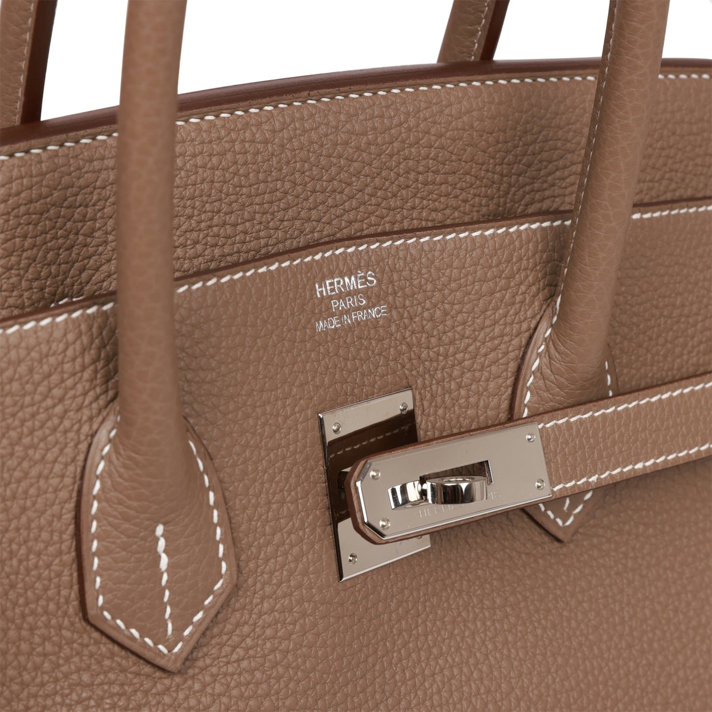 Hermes Birkin 35 Etoupe Togo Palladium Hardware