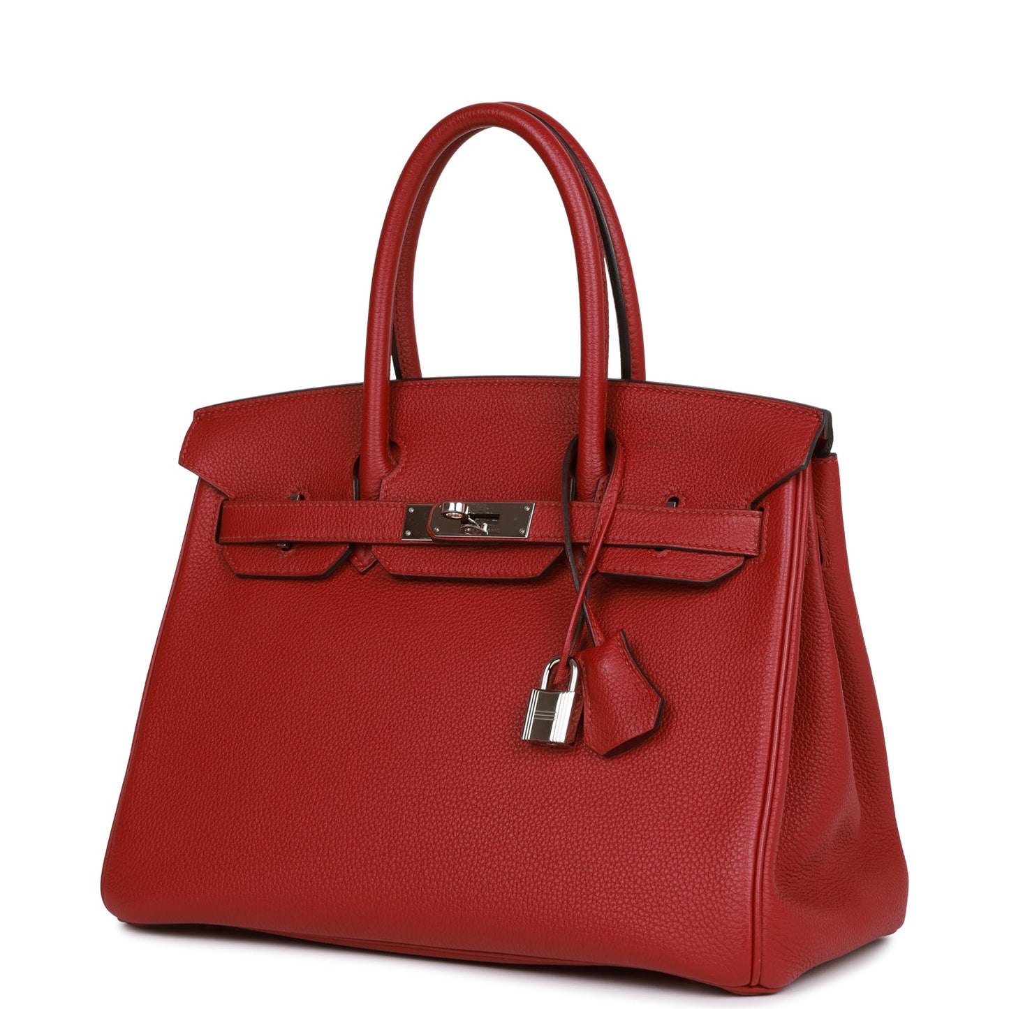 Hermes Birkin 30 Rouge Imperial Togo Palladium Hardware