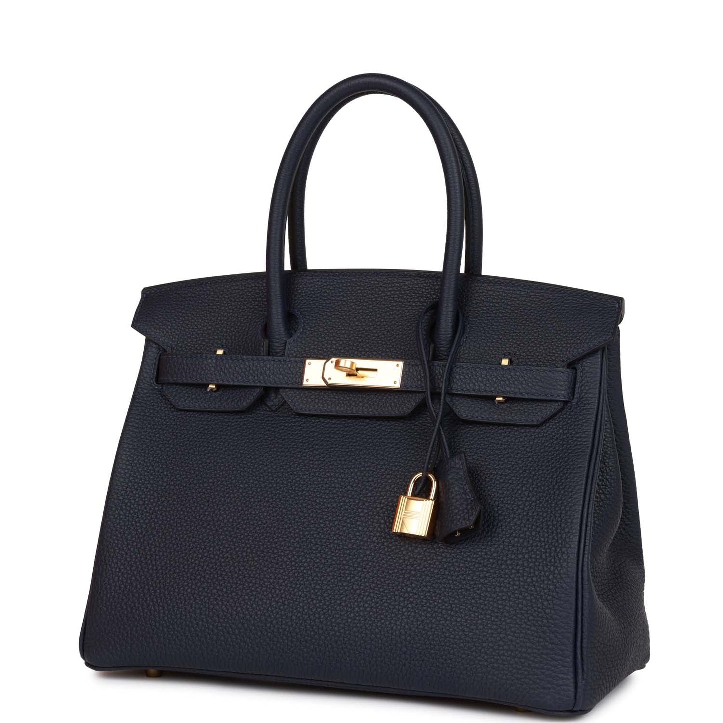 Hermes Birkin 30 Bleu Nuit Togo Gold Hardware