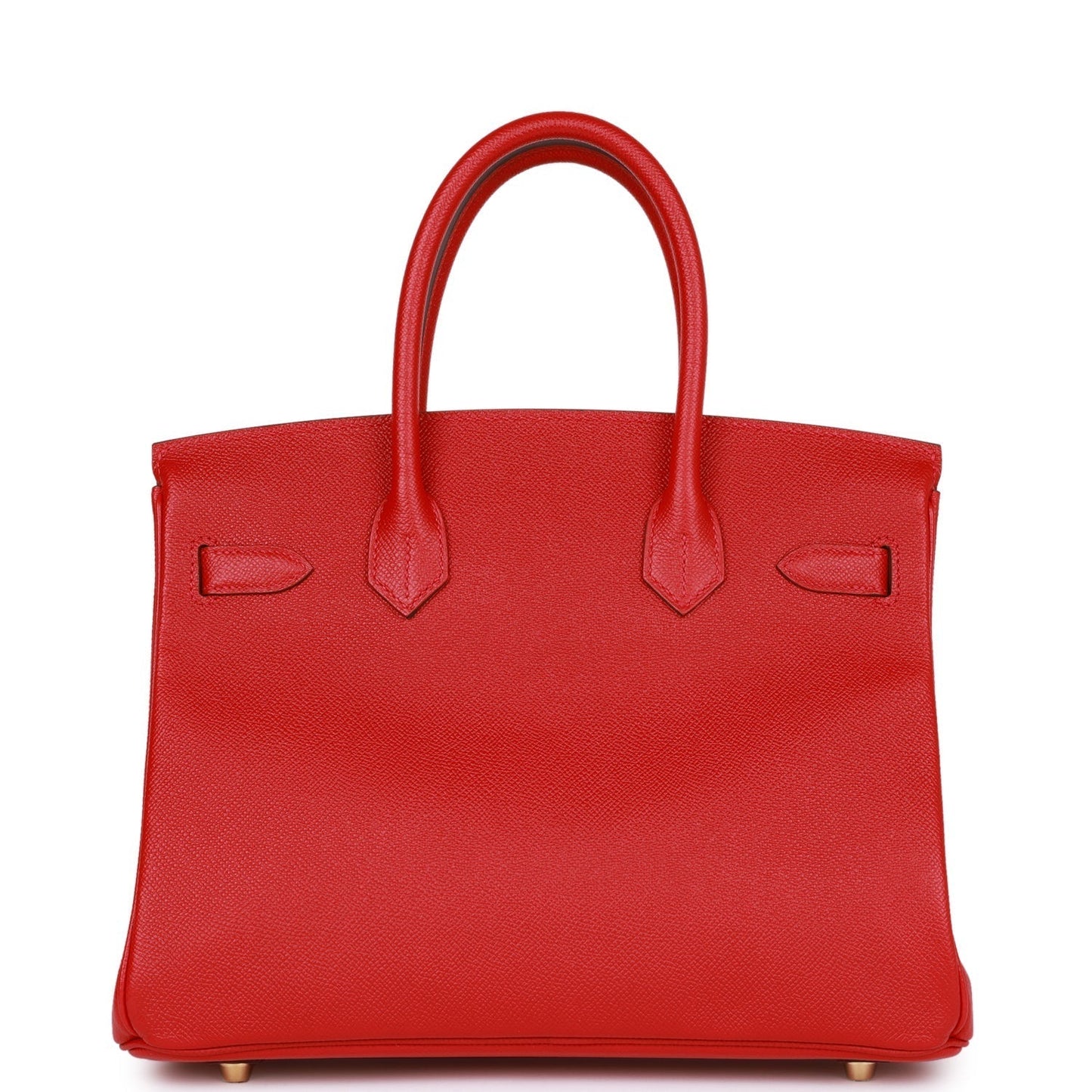 Hermes Birkin 30 Rouge Casaque Epsom Gold Hardware