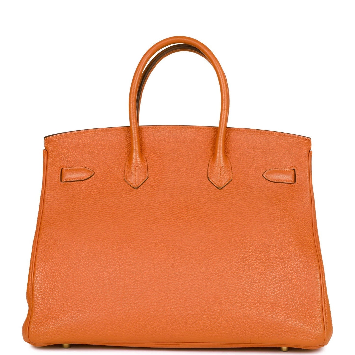 Hermes Birkin 35 Orange H Togo Gold Hardware