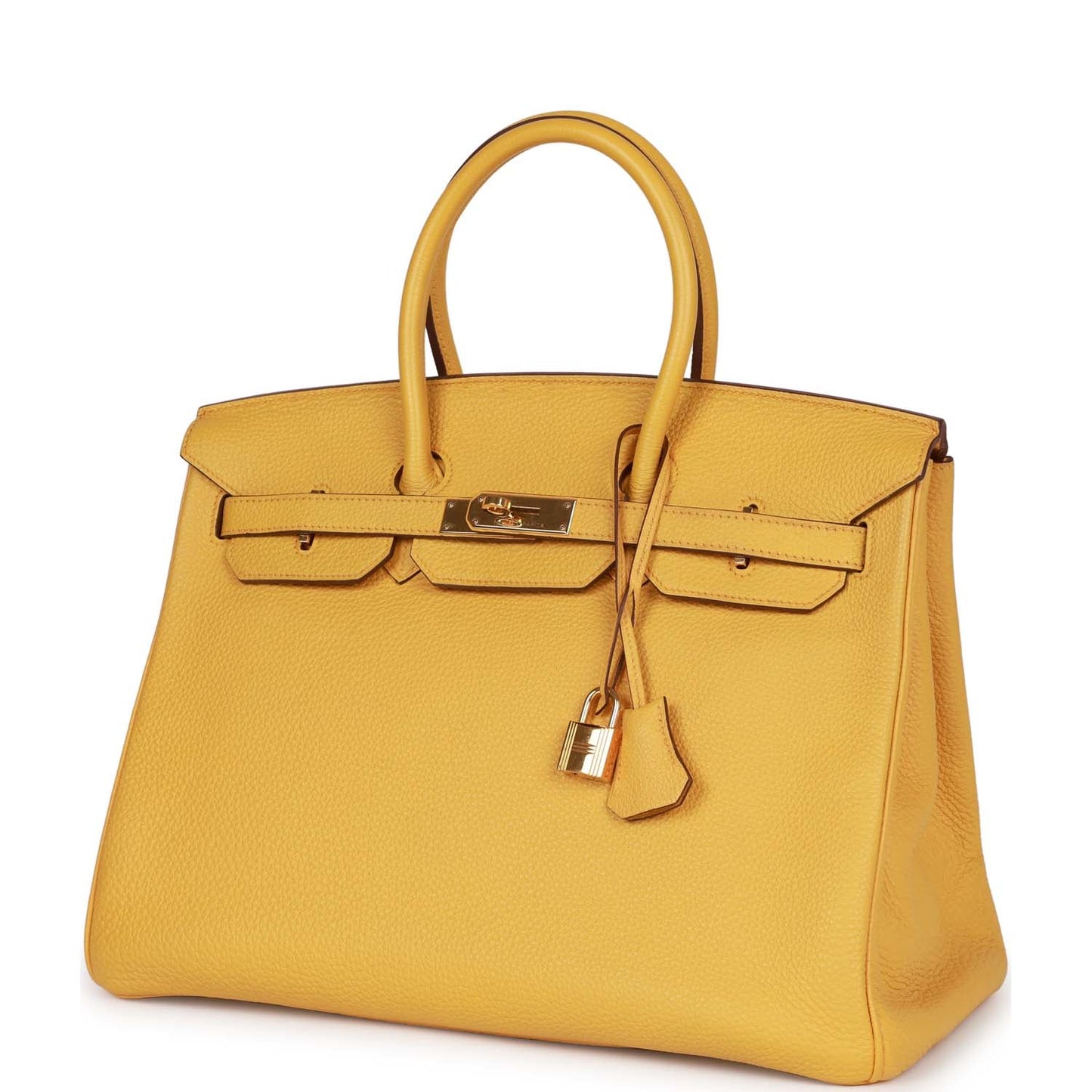 Hermes Birkin 35 Soleil Togo Gold Hardware