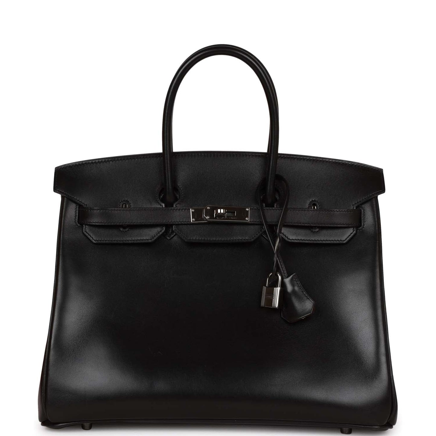 Hermes Special Order (HSS) Birkin 35 Black Box Verso Palladium Hardware