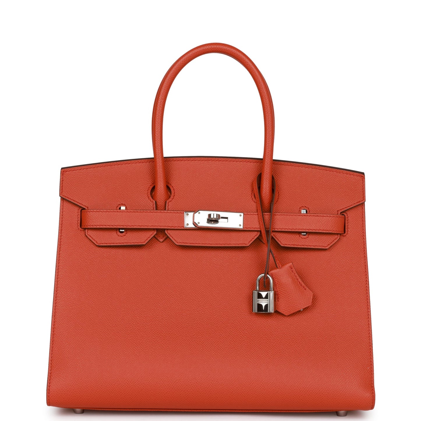 Hermes Birkin Sellier 30 Terre Battue Epsom Palladium Hardware