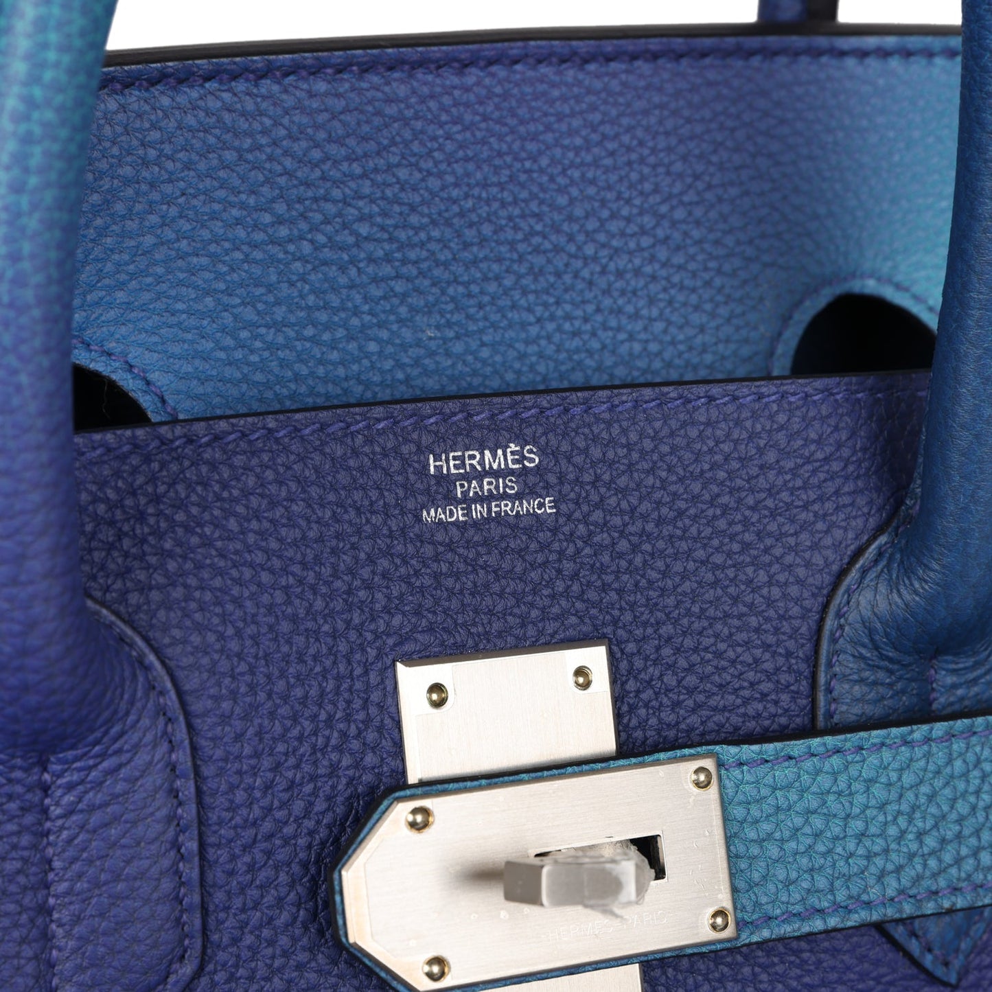 Hermes HAC Birkin 50 Cosmos Togo Brushed Palladium Hardware