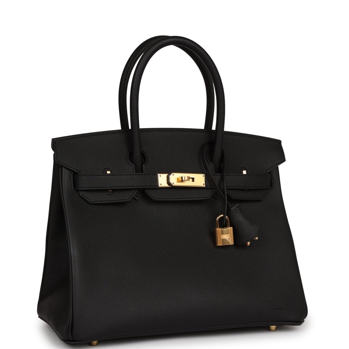 Hermes Birkin 30 Black Epsom Gold Hardware