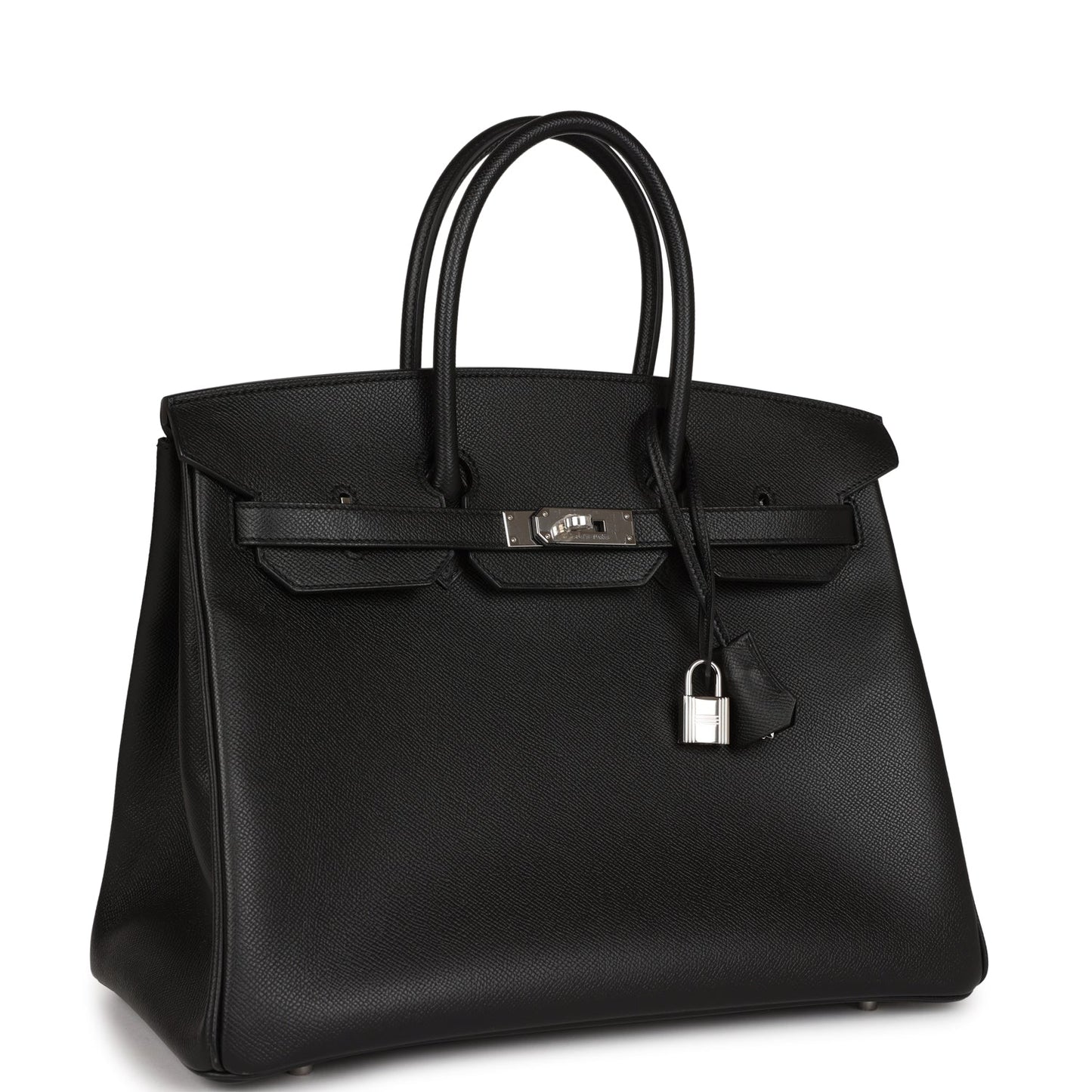 Hermes Birkin 35 Black Epsom Palladium Hardware