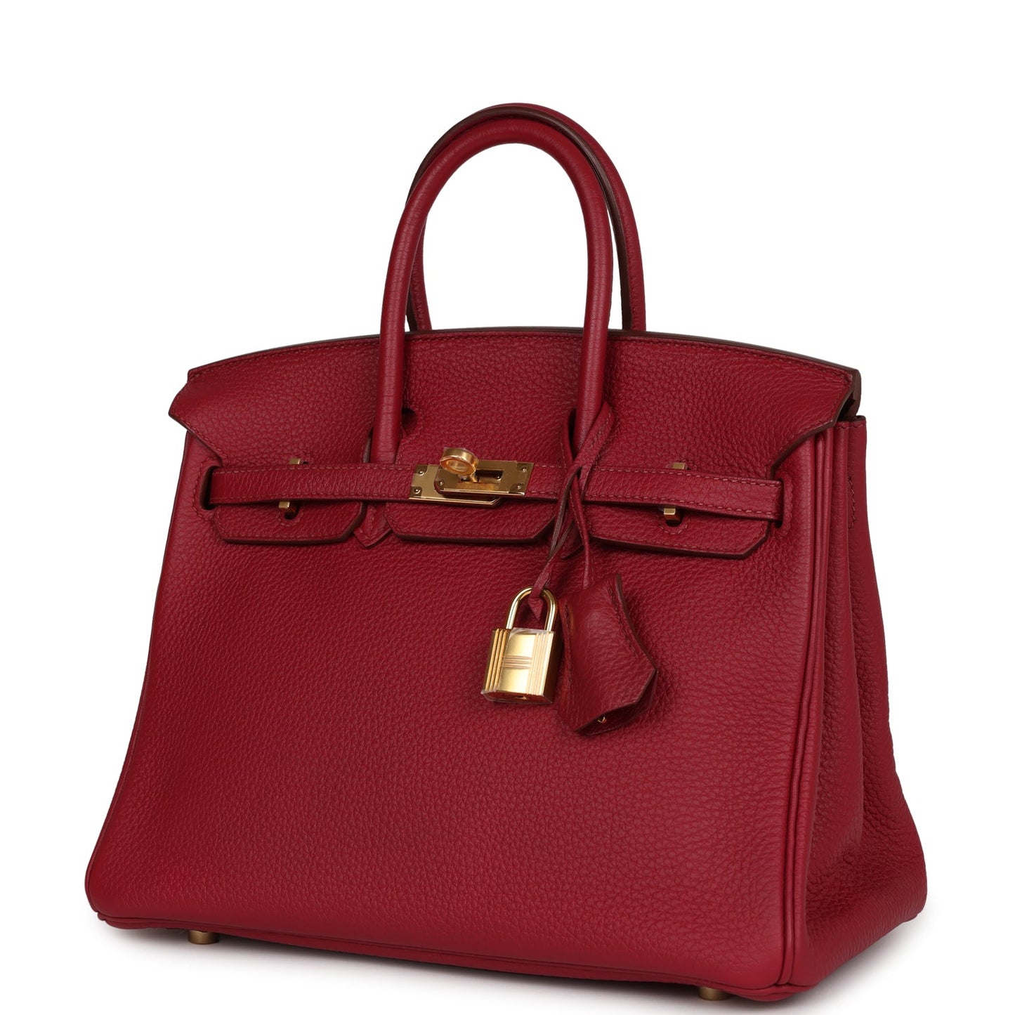 Hermes Birkin 25 Rubis Togo Gold Hardware