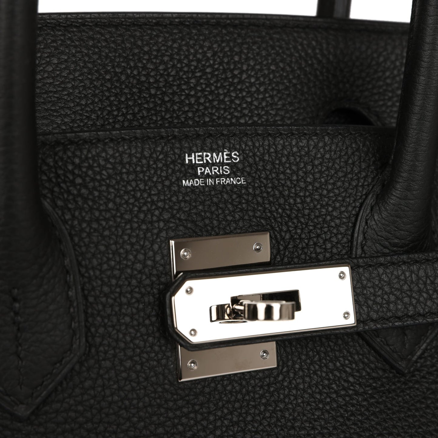 Hermes Birkin 30 Black Togo Palladium Hardware