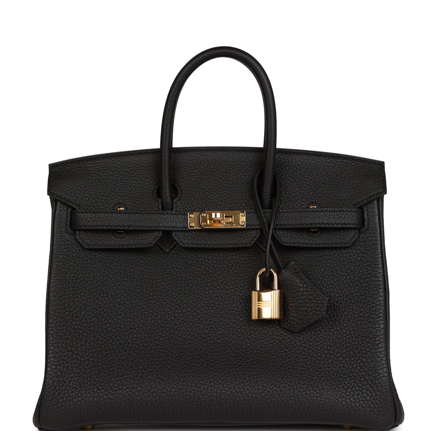 Hermes Birkin 25 Black Togo Gold Hardware