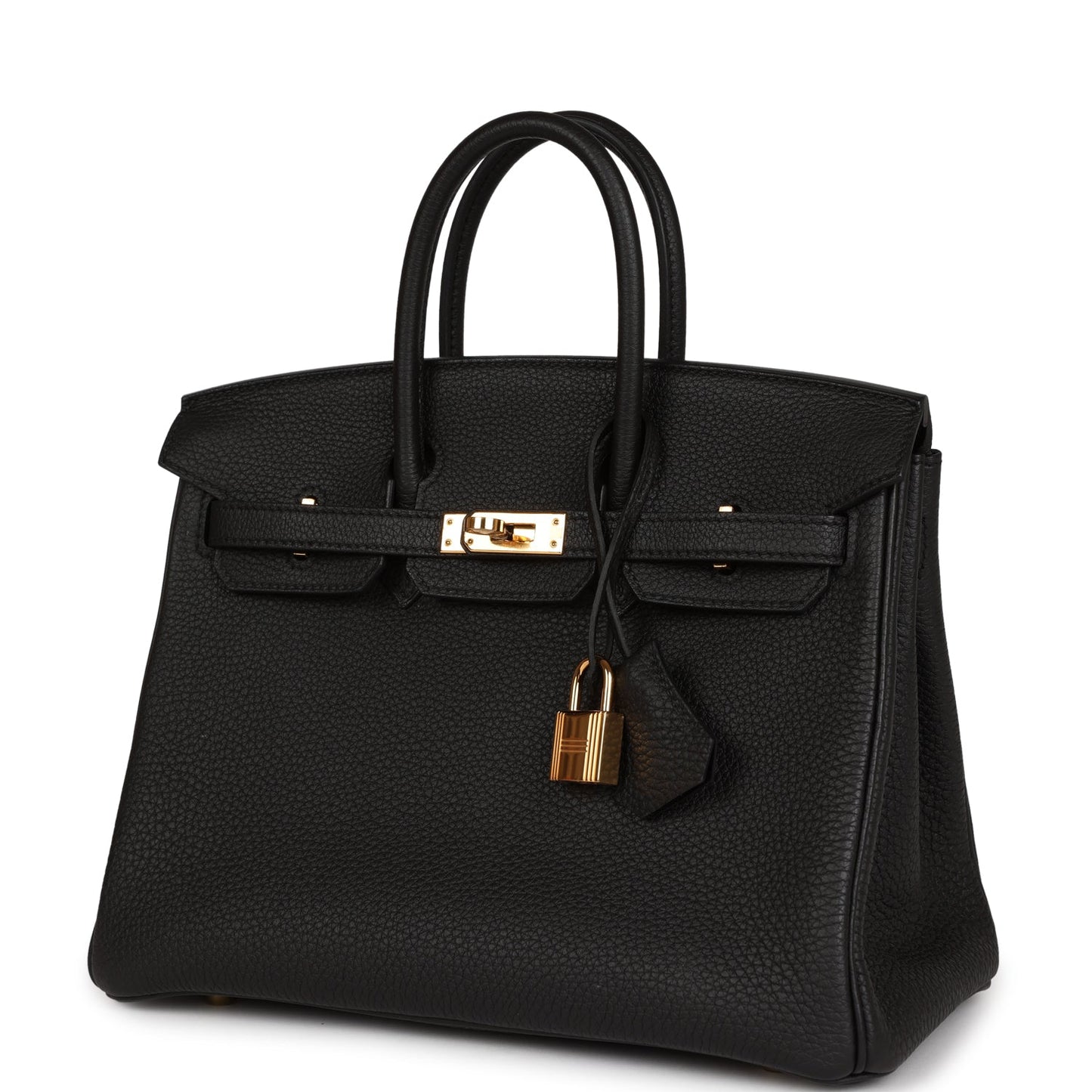 Hermes Birkin 25 Black Togo Gold Hardware