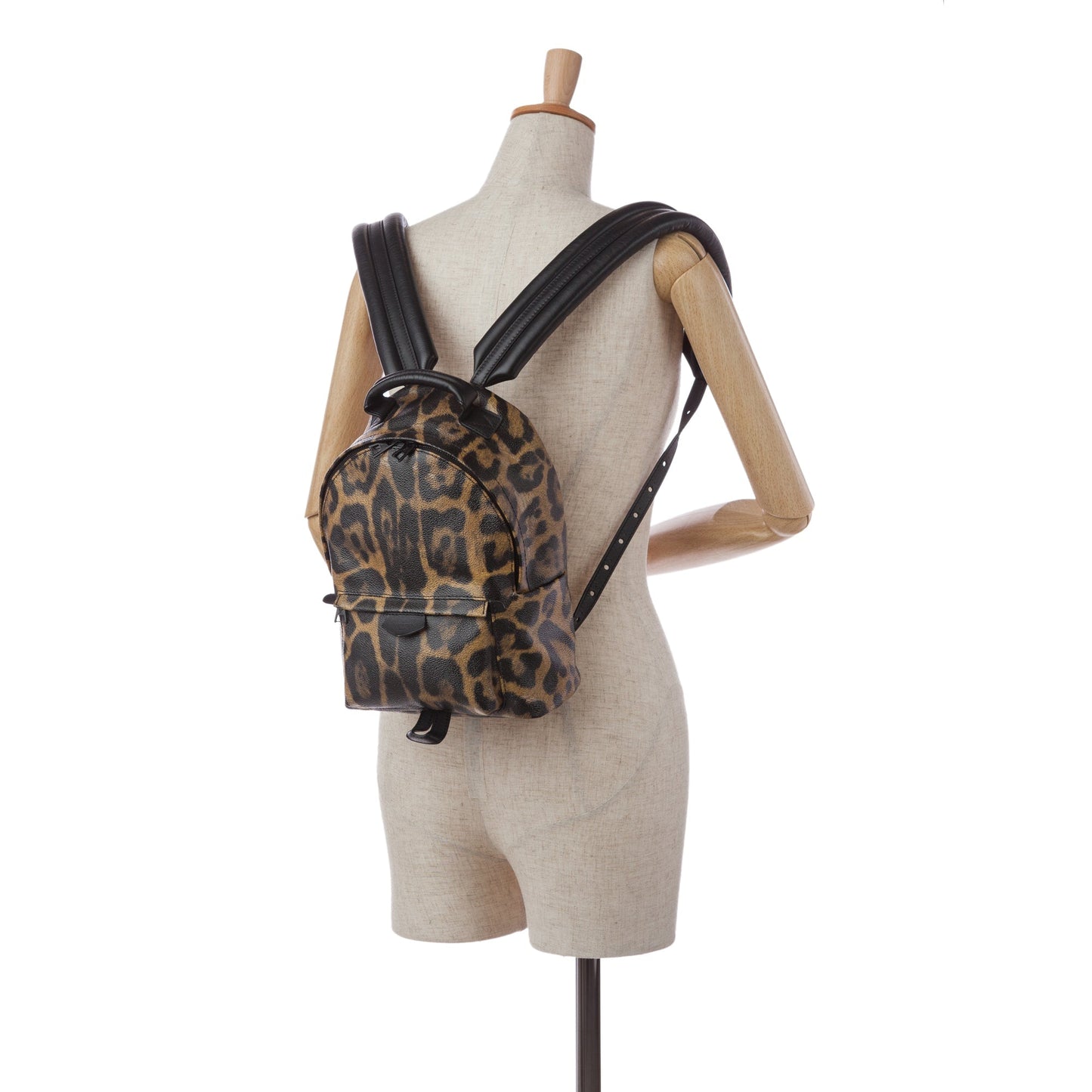 Brown Louis Vuitton Wild Animal Palm Springs PM Backpack