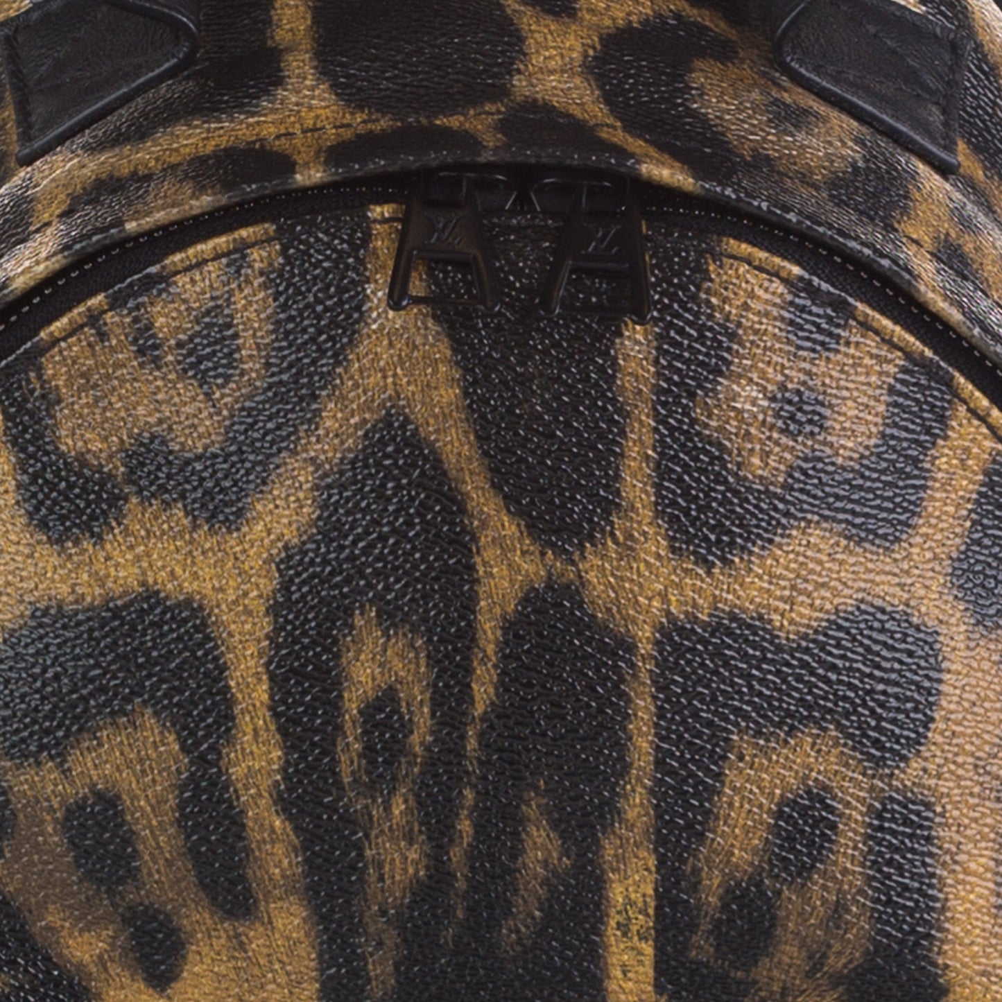 Brown Louis Vuitton Wild Animal Palm Springs PM Backpack