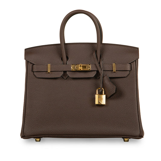 Hermes Birkin 25 - Chocolate Brown Togo